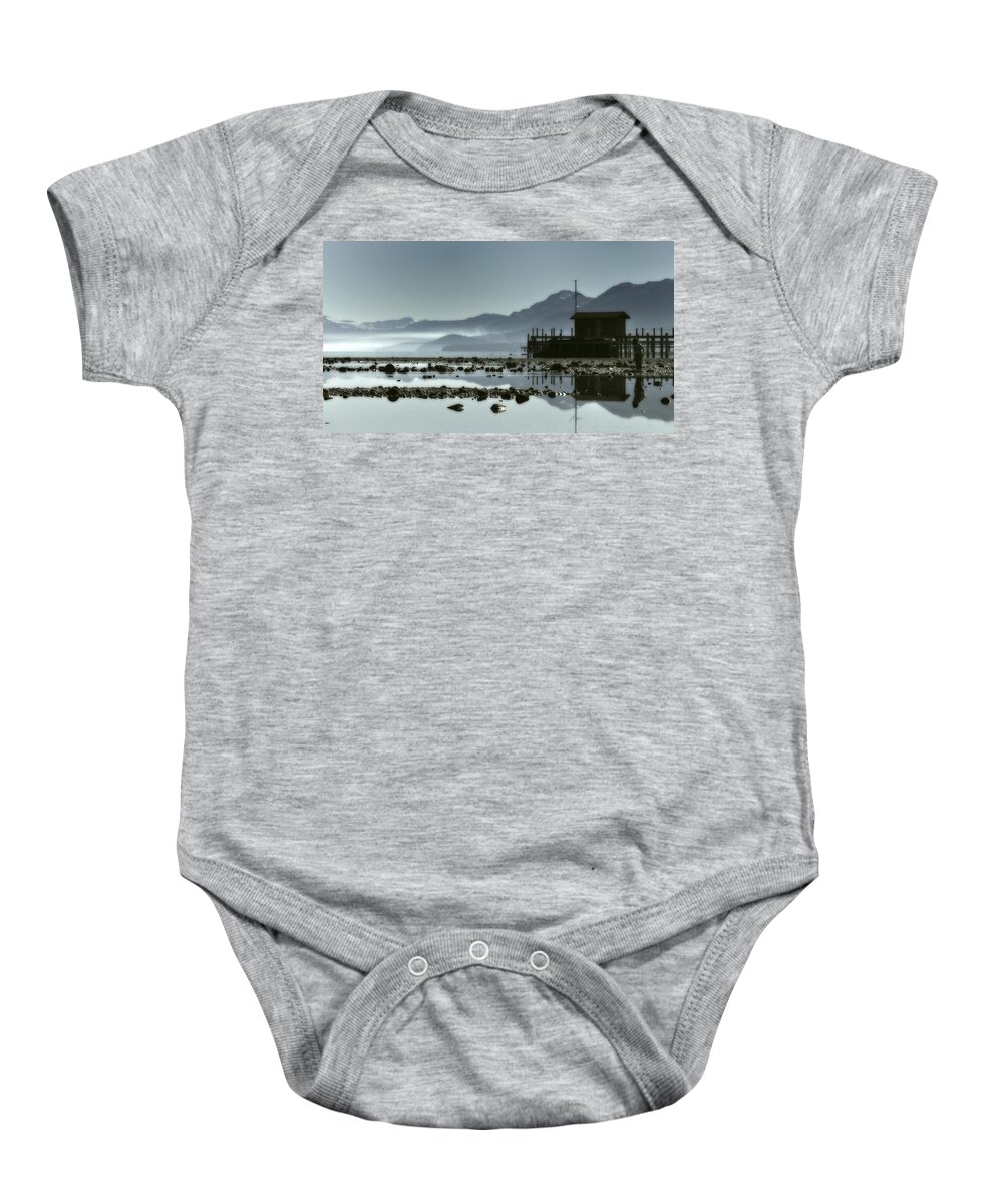 Lake Tahoe Baby Onesie featuring the photograph Tahoe Blue by Ron White