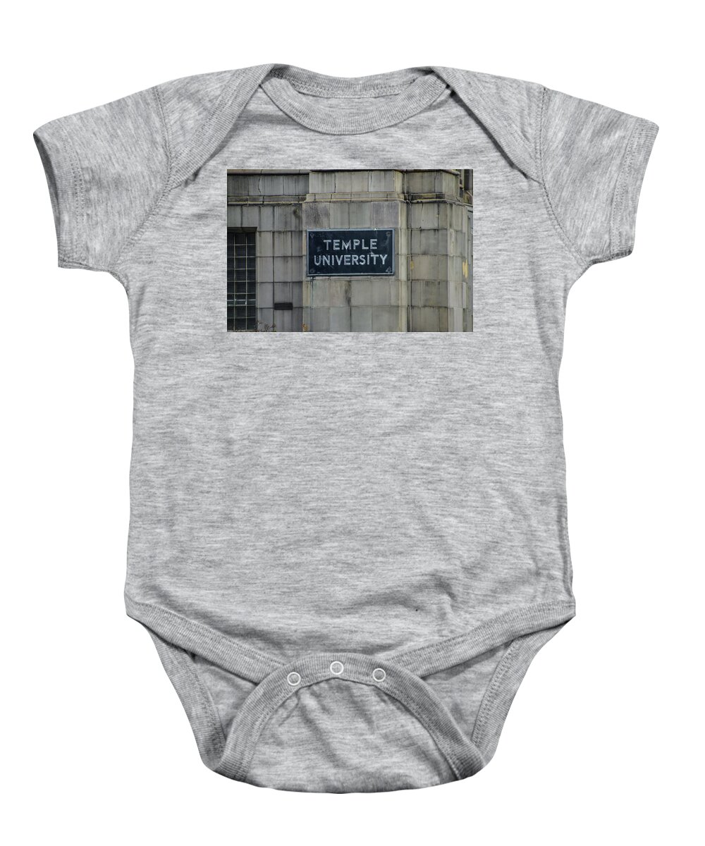 Temple Baby Onesie featuring the photograph Temple U by Bill Cannon