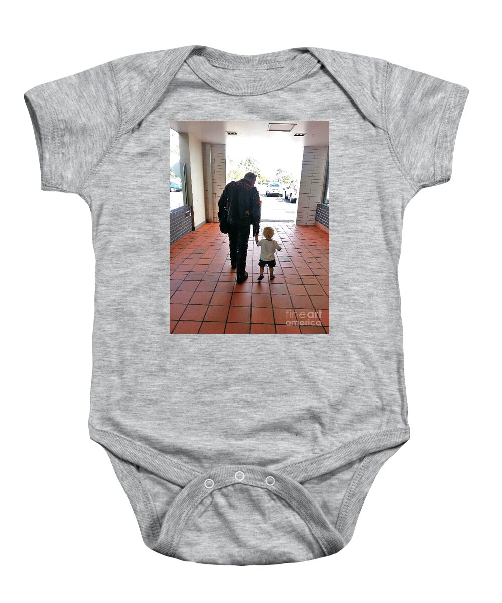 Blair Stuart Baby Onesie featuring the photograph That defining moment by Blair Stuart