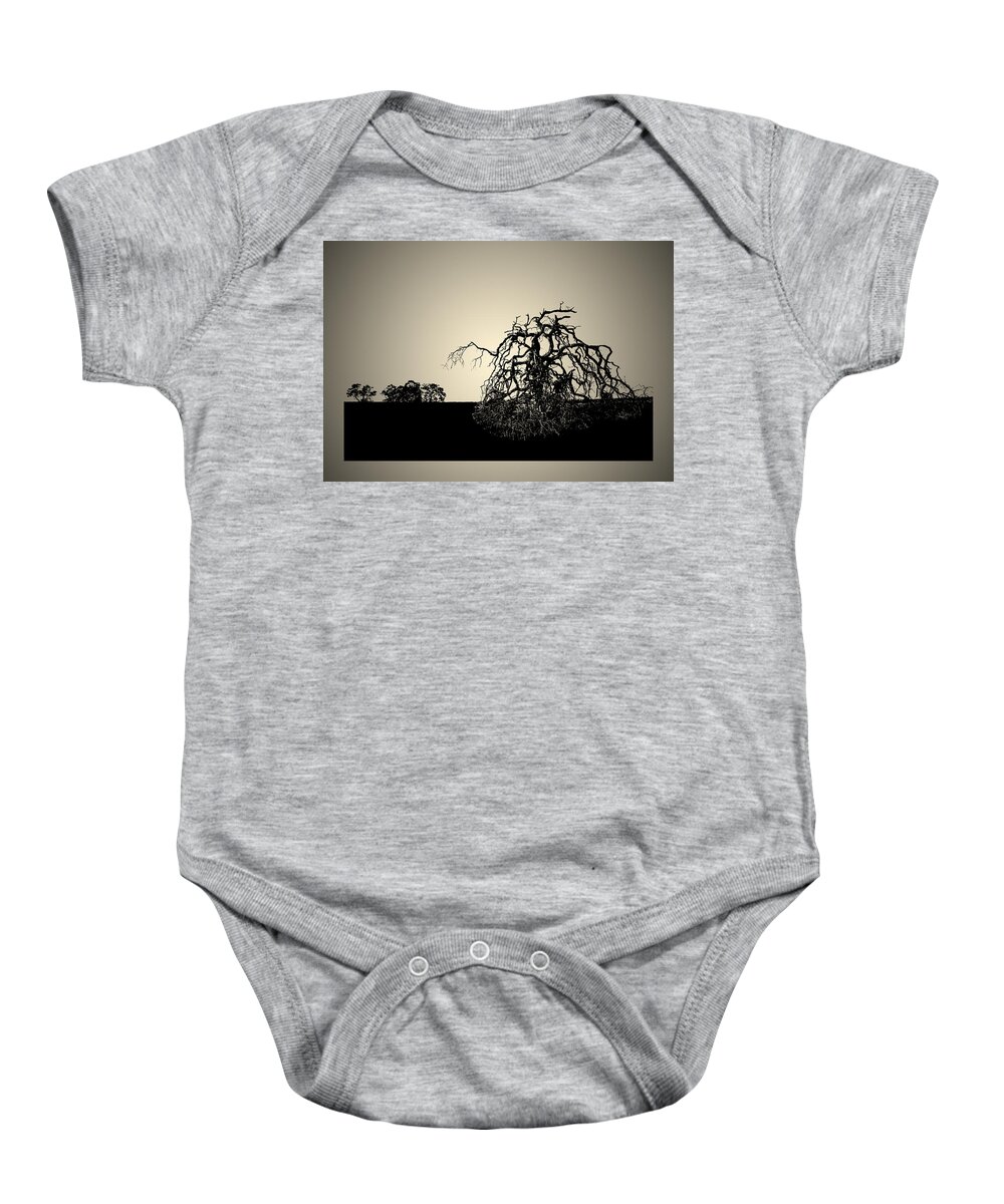 Bonsai Baby Onesie featuring the photograph The Last Breath by Robert Woodward