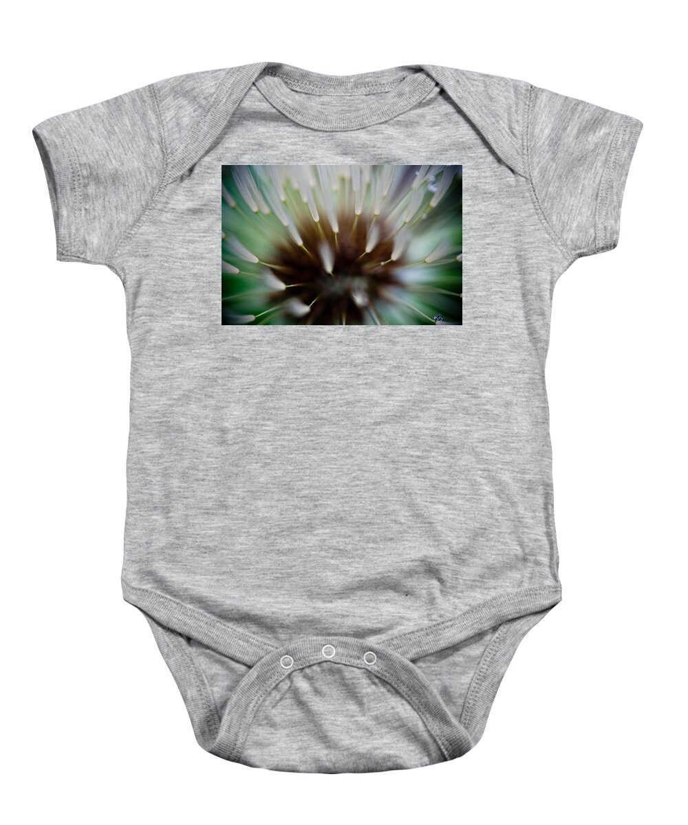 Dandelion Baby Onesie featuring the photograph Undersea Dream by Shane Holsclaw