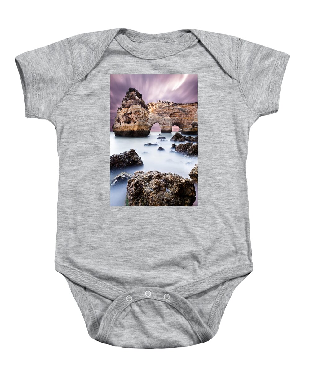 Beach Baby Onesie featuring the photograph Unreal beauty by Jorge Maia