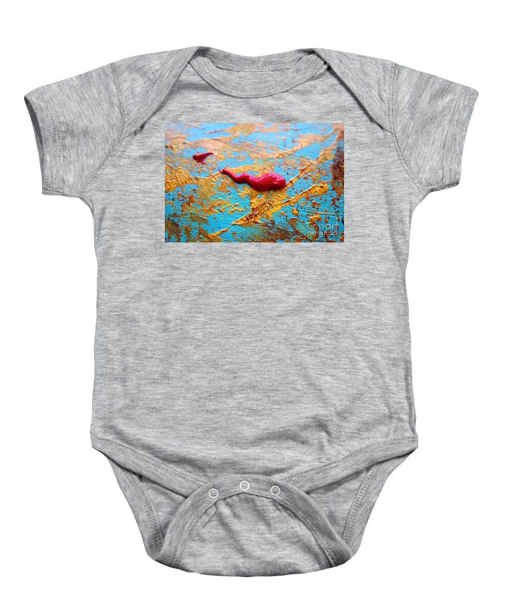 Paint Baby Onesie featuring the photograph Wet Paint 85 by Jacqueline Athmann