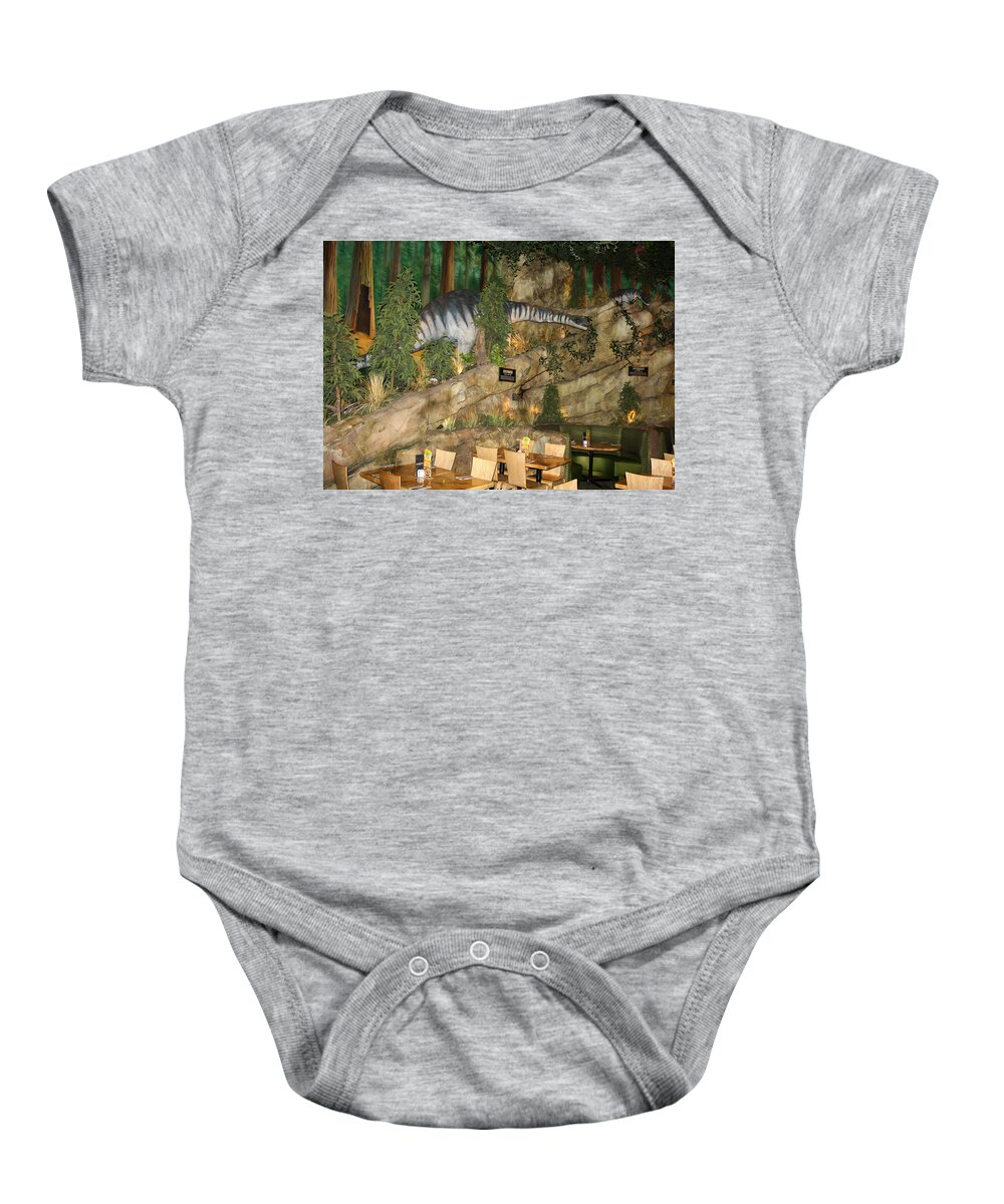 Disney World Baby Onesie featuring the photograph Who Ate The Diners by David Nicholls
