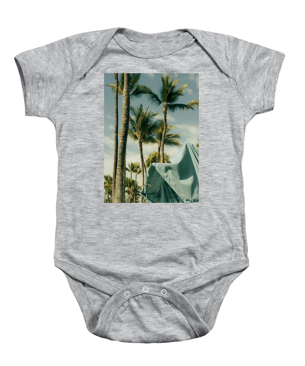 Aloha Baby Onesie featuring the photograph Wailea Beach Maui Hawaii #3 by Sharon Mau