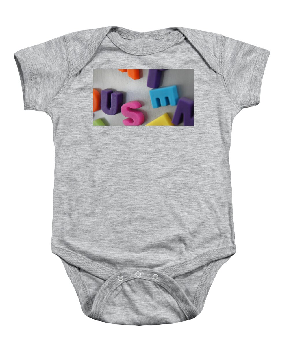 Art Baby Onesie featuring the photograph My room up close 1 #24 by Myron Belfast