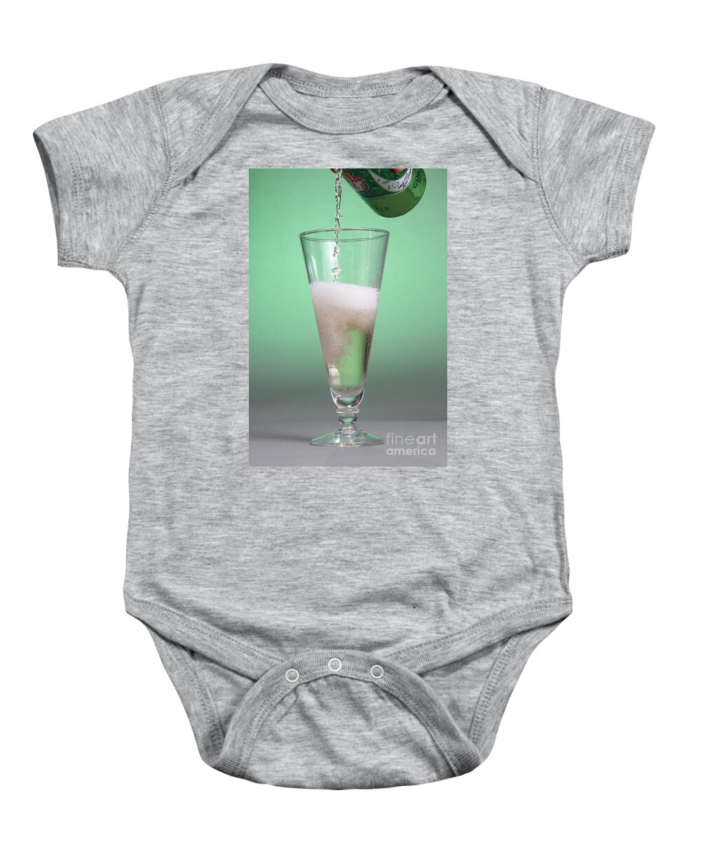 Carbonation Baby Onesie featuring the photograph Carbonated Drink by Photo Researchers, Inc.