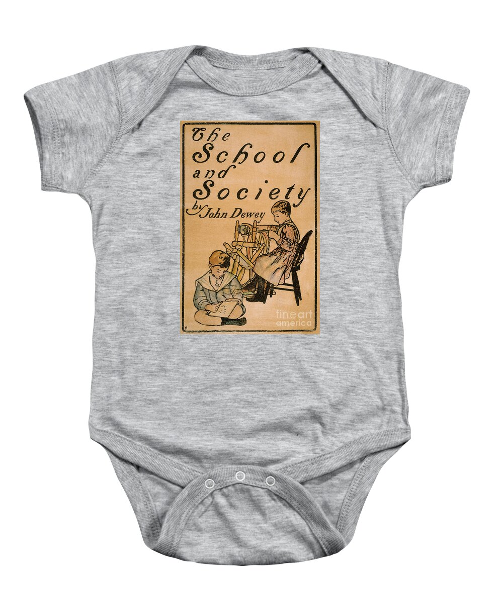 1899 Baby Onesie featuring the photograph Dewey: School & Society by Granger