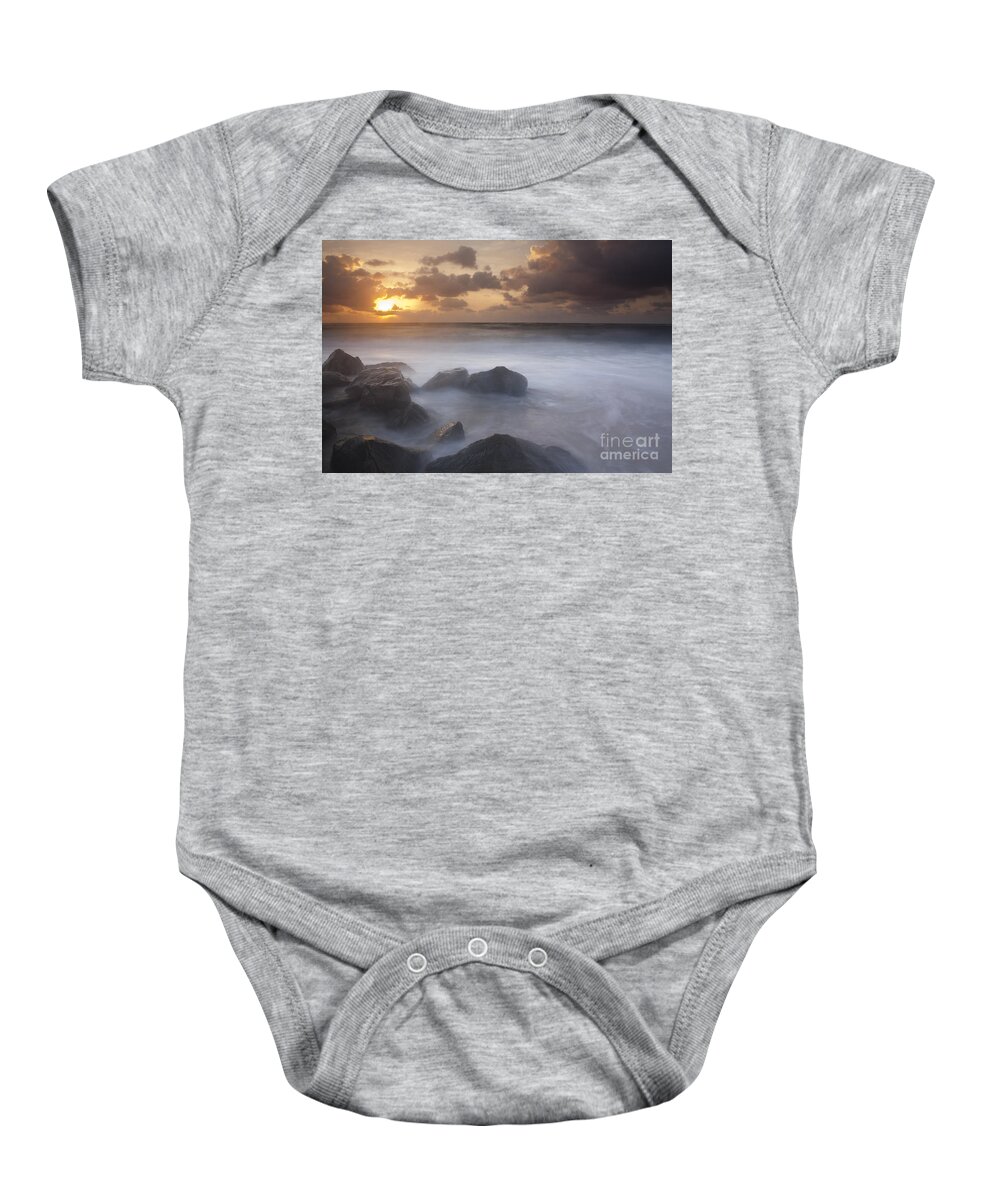 Long Exposure Baby Onesie featuring the photograph Florida Sunrise by Keith Kapple