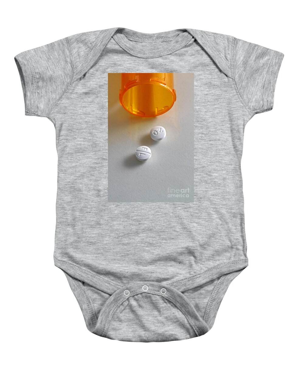 Lexapro Baby Onesie featuring the photograph Lexapro by Photo Researchers, Inc.