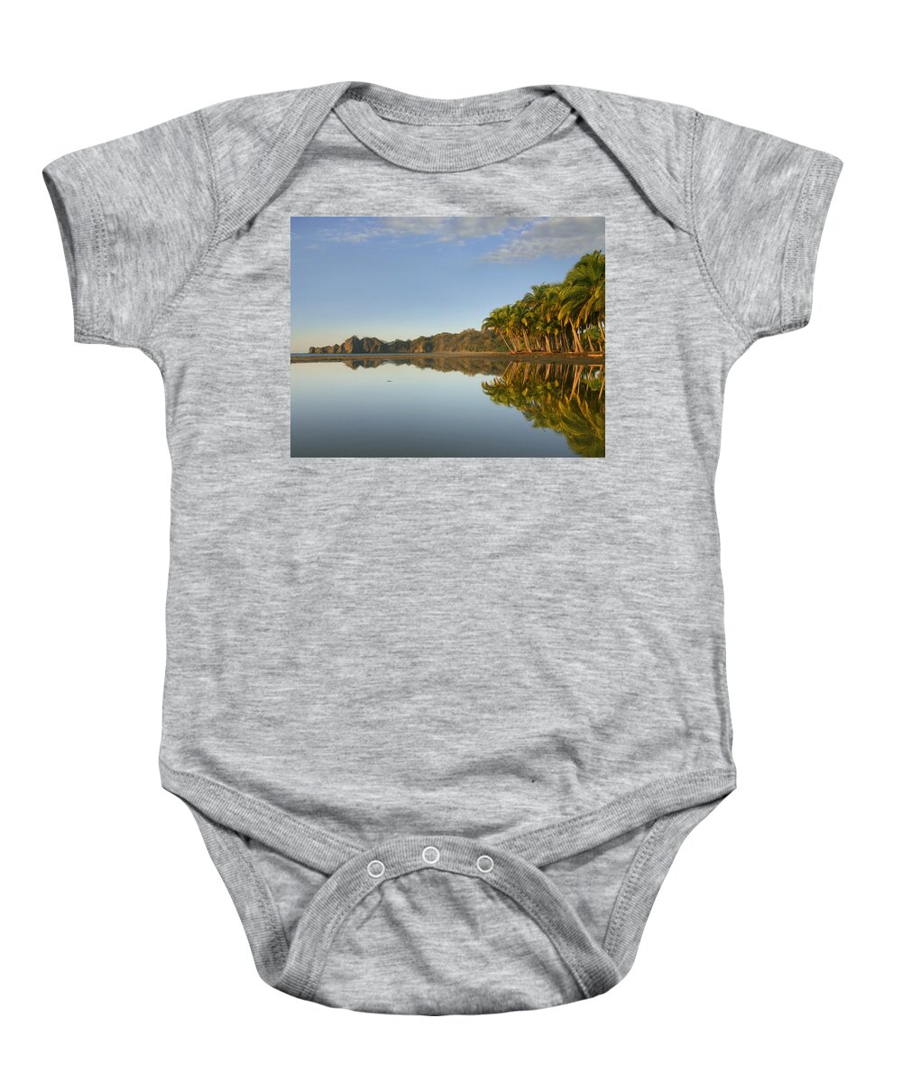 00176408 Baby Onesie featuring the photograph Playa Carillo Guanacaste Costa Rica by Tim Fitzharris