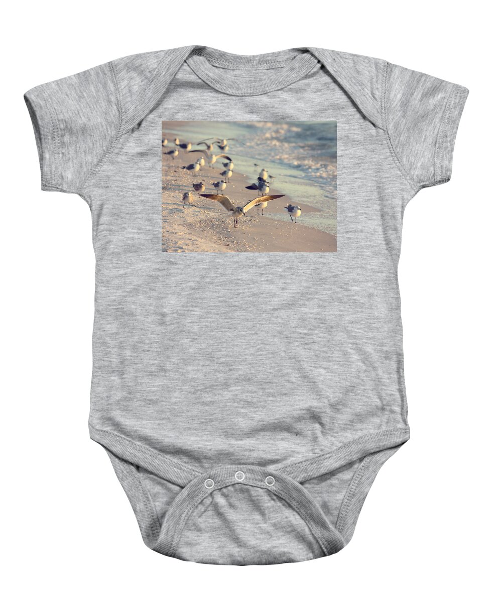Nature Baby Onesie featuring the photograph Spread Your Wings 2 by Kim Hojnacki
