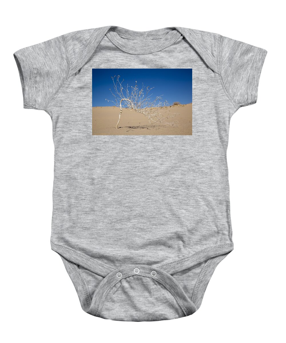 Lone Bush Baby Onesie featuring the photograph Still Standing by Kelley King