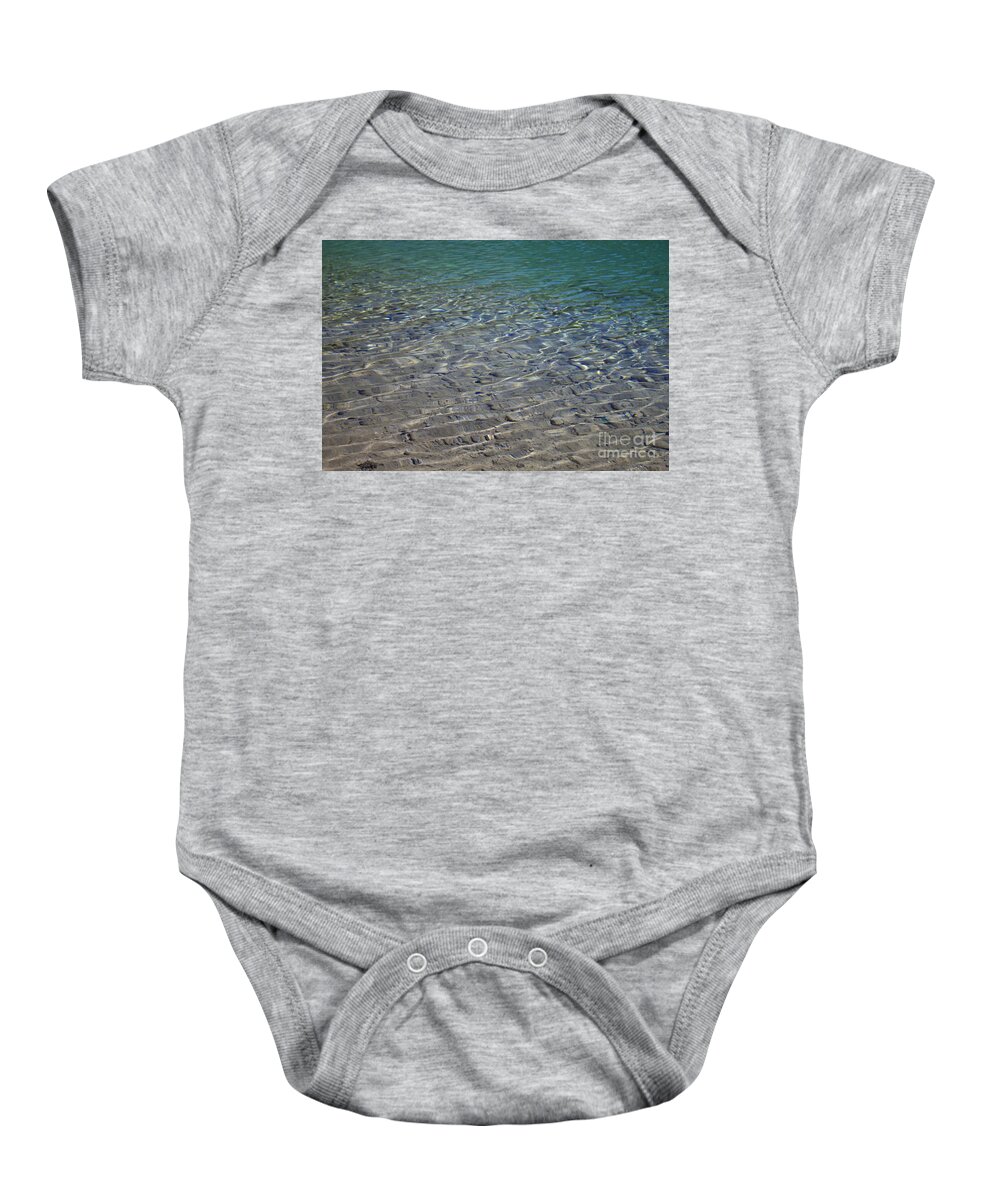 Landscape Baby Onesie featuring the photograph Water Depths Marine by Donna L Munro