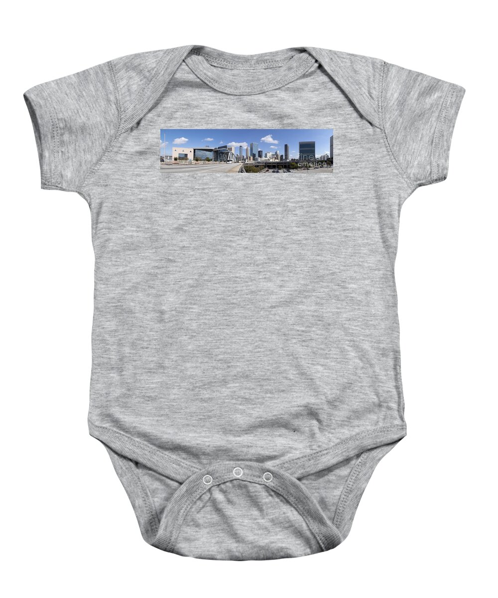 Panoramic Baby Onesie featuring the photograph Atlanta Georgia #1 by Anthony Totah