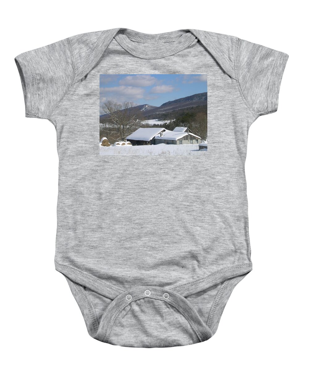 Landscape Baby Onesie featuring the photograph Alpine Appeal by Jack Harries