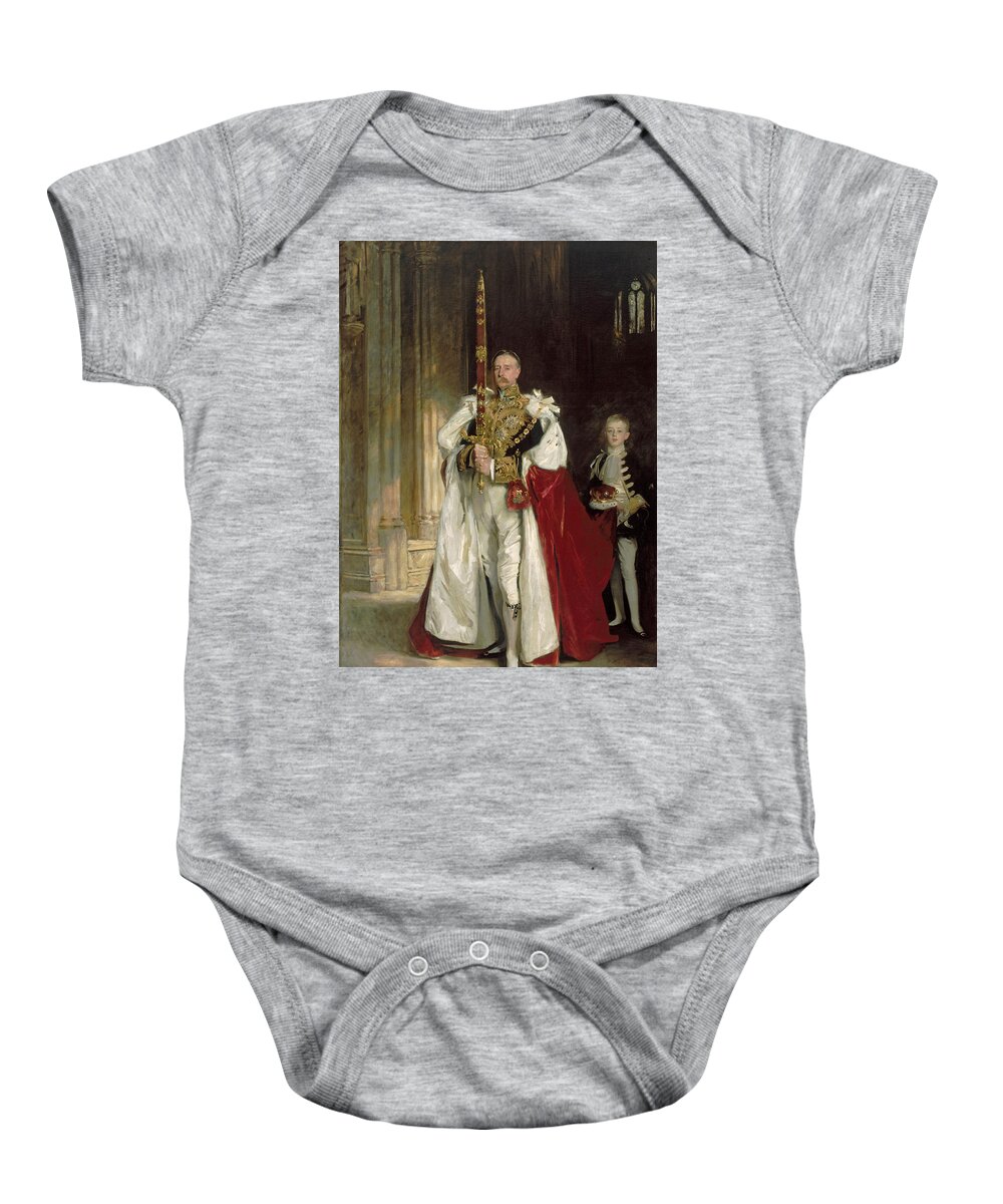 John Singer Sargent Baby Onesie featuring the painting Charles Stewart Sixth Marquess of Londonderry #2 by John Singer Sargent