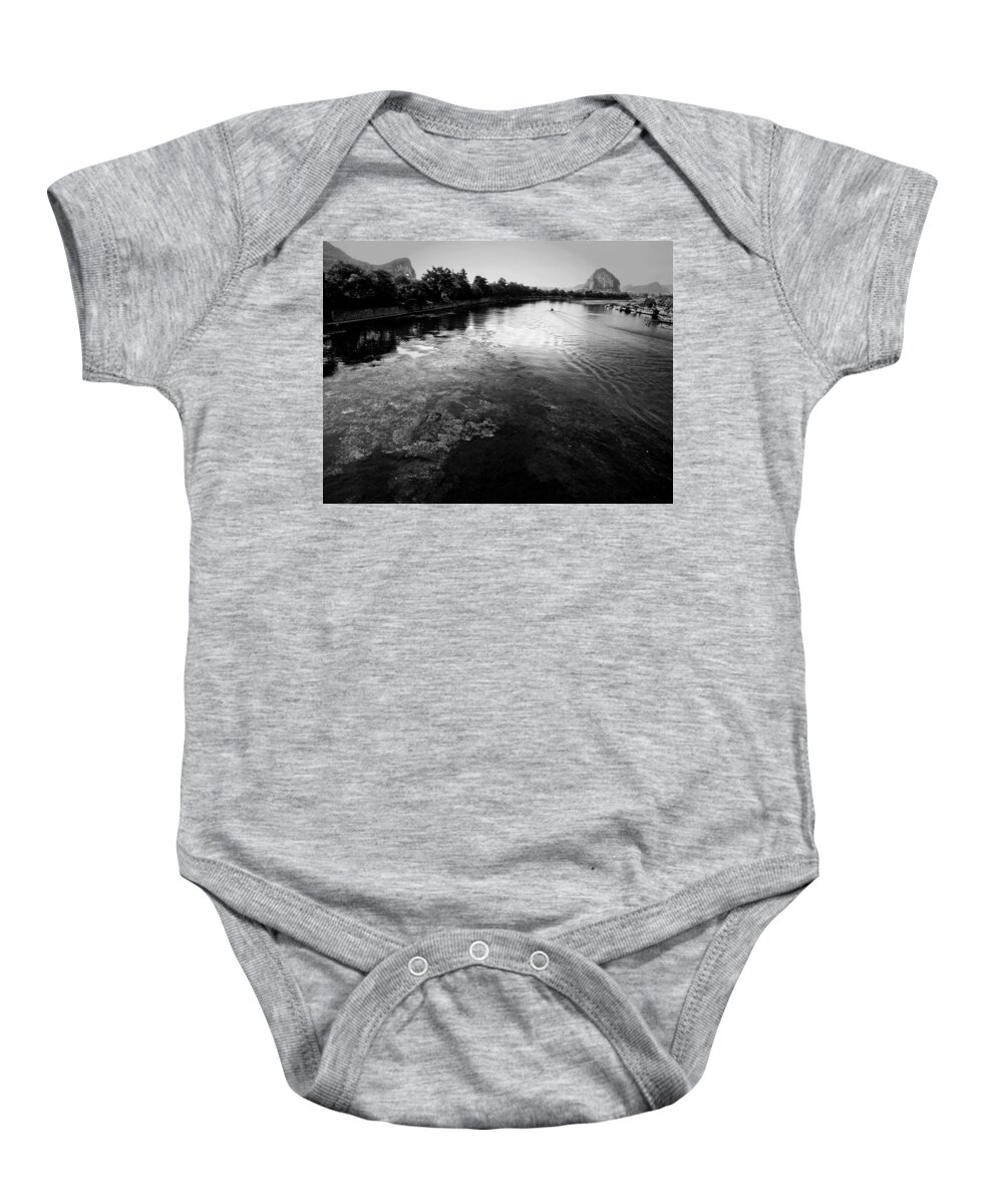Beautiful Baby Onesie featuring the photograph China Guilin landscape scenery photography #1 by Artto Pan