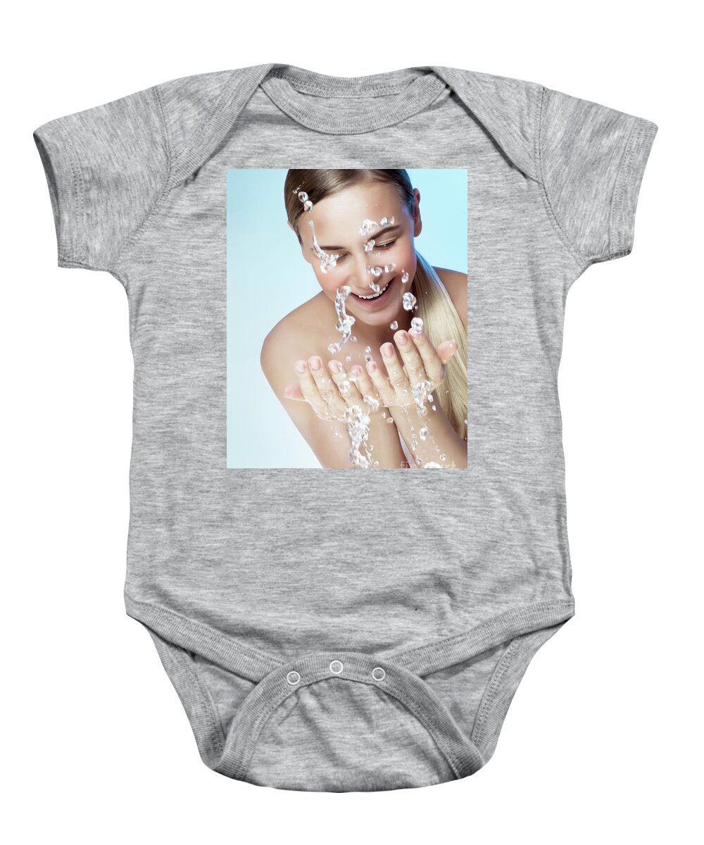 Age Baby Onesie featuring the photograph Fresh morning start #1 by Anna Om