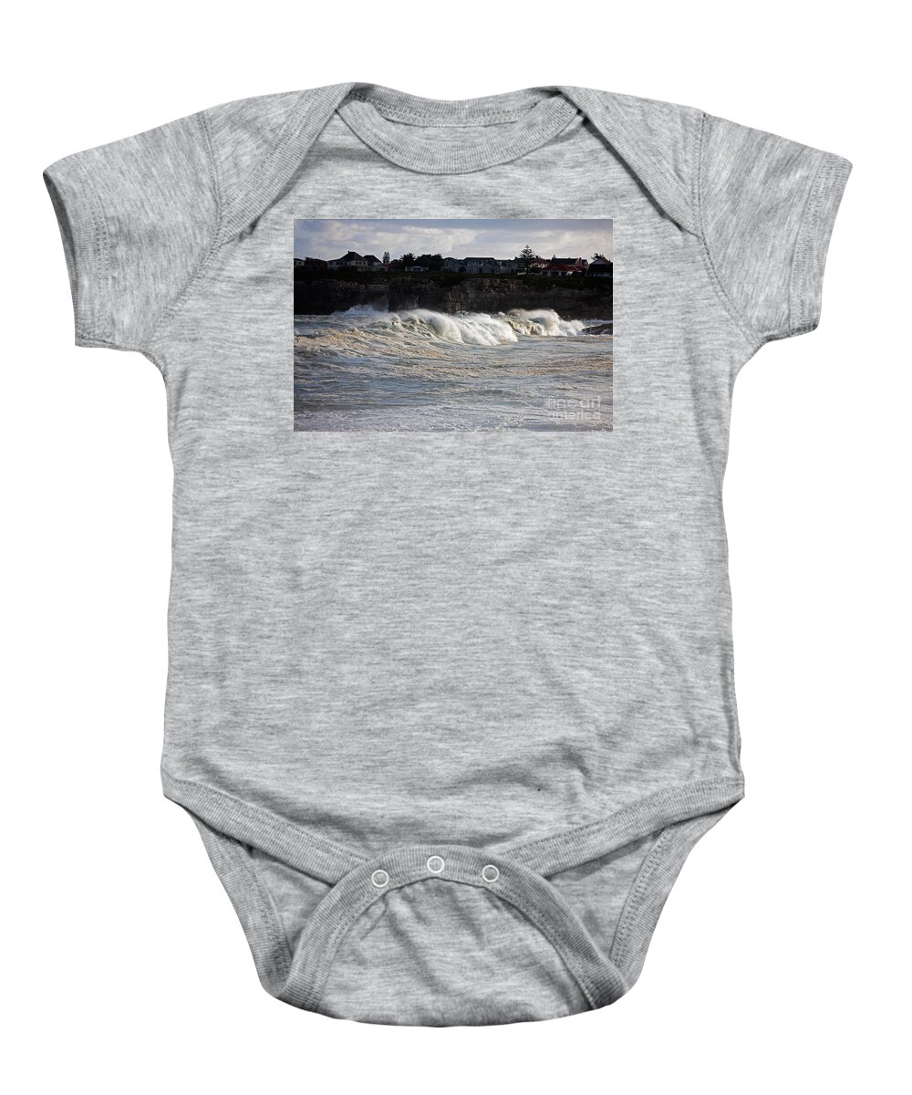 Africa Baby Onesie featuring the photograph Hermanus Coast, South Africa, Indian #1 by Gerard Lacz