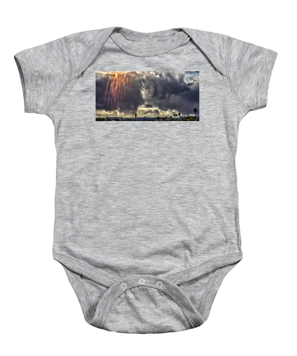  Baby Onesie featuring the photograph I Am That, I Am #1 by Michael W Rogers