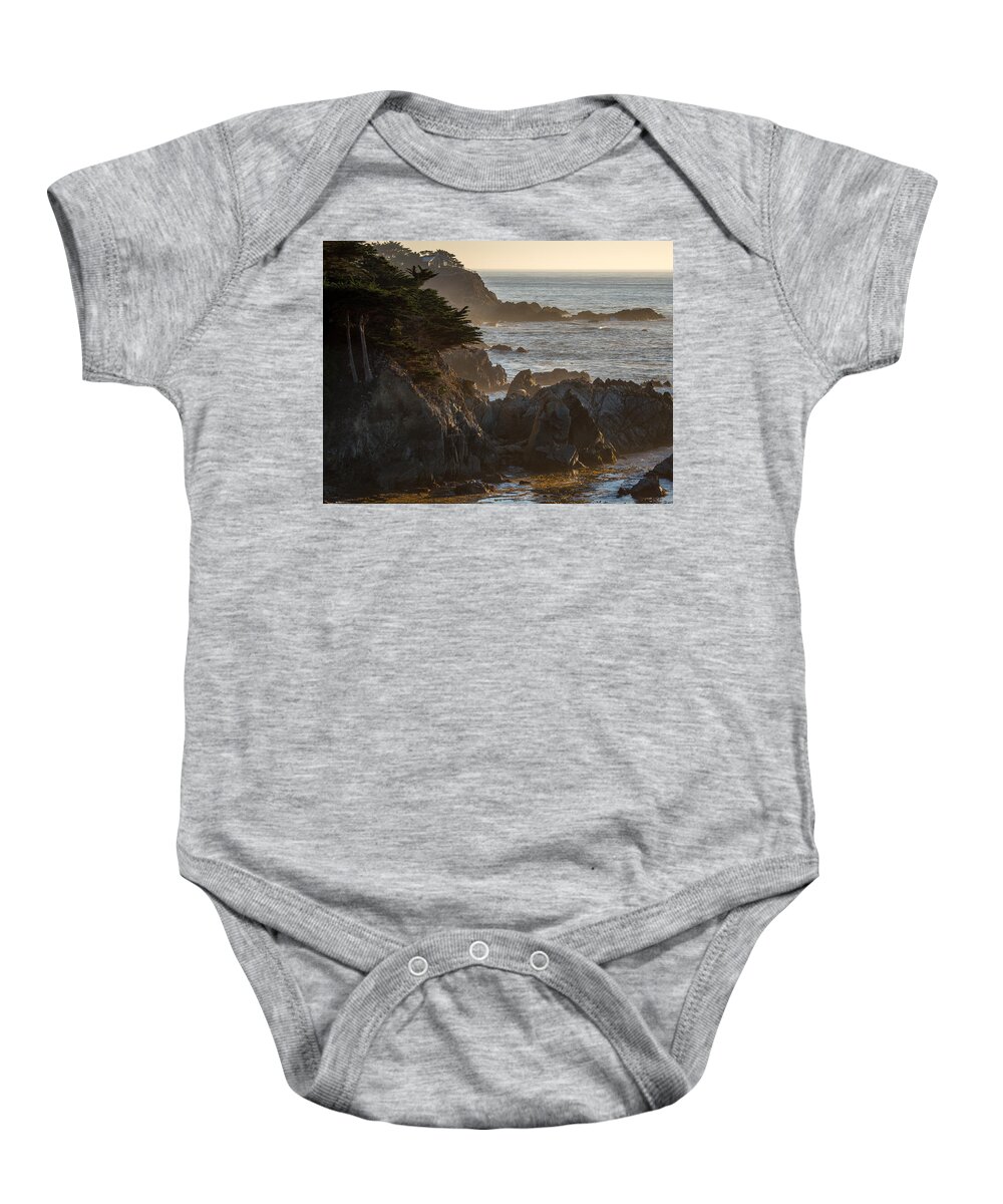 Big Sur Baby Onesie featuring the photograph Living on the Edge #1 by Derek Dean