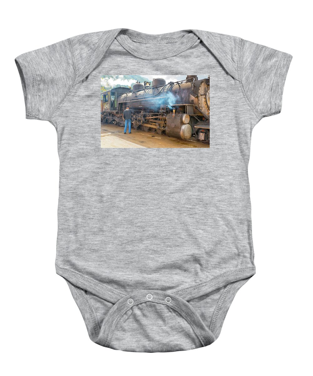 Dsngr Baby Onesie featuring the photograph Lubing #481 #3 by Victor Culpepper