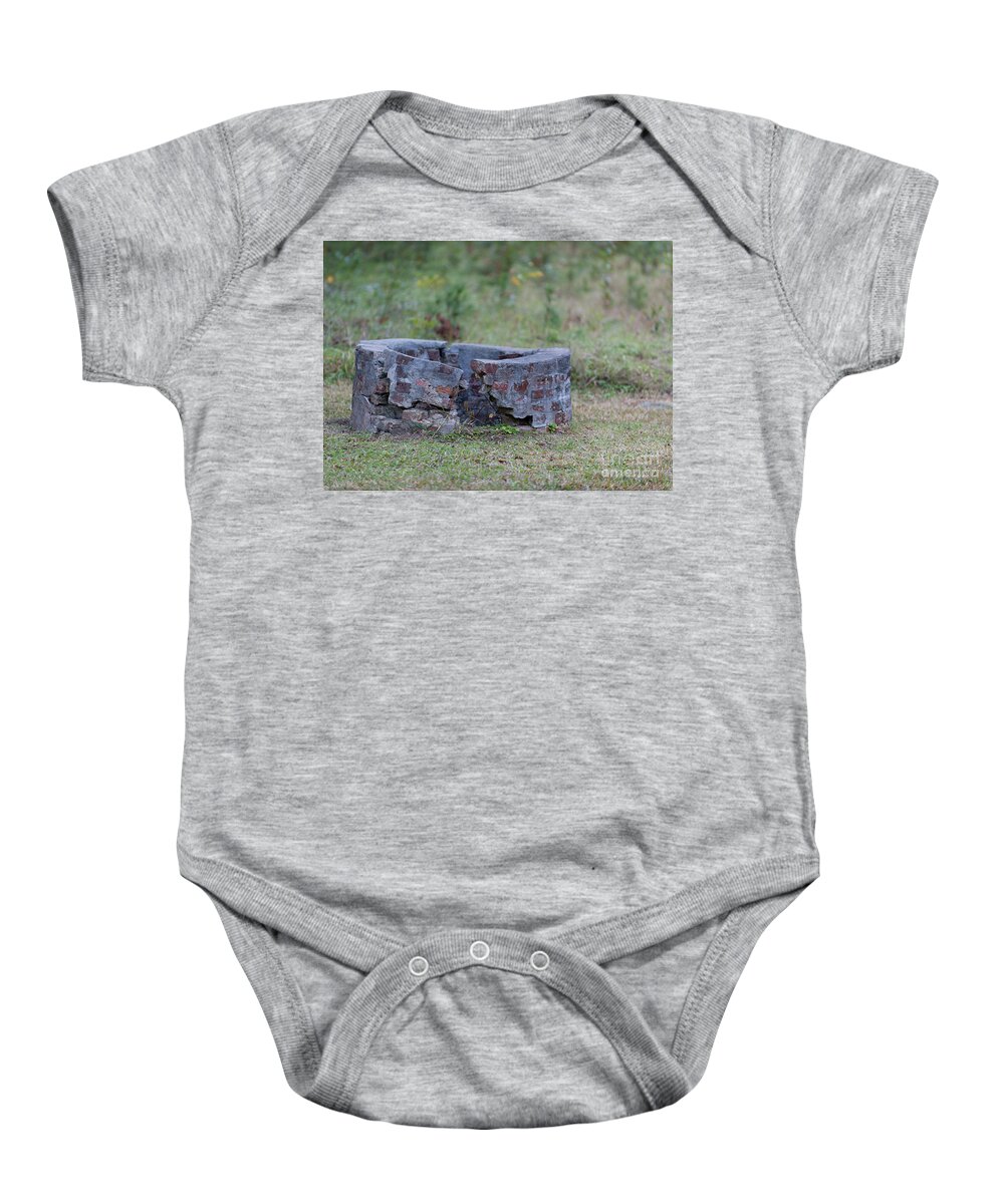 Brick Baby Onesie featuring the photograph Make a Wish #2 by Dale Powell