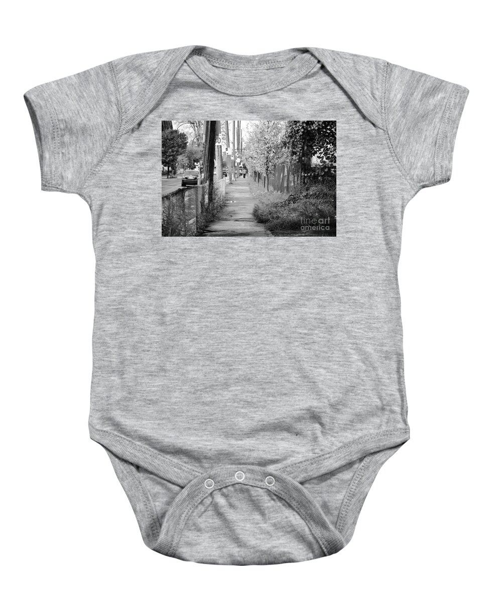 Street Photography Baby Onesie featuring the photograph Montreal Street Photography #1 by Reb Frost