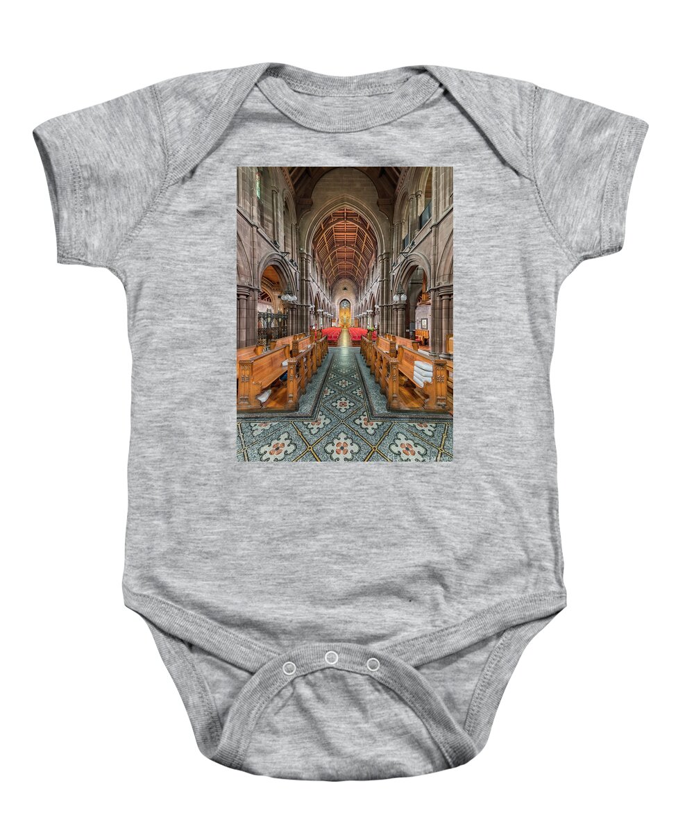Catholic Baby Onesie featuring the photograph Religious Path #1 by Adrian Evans