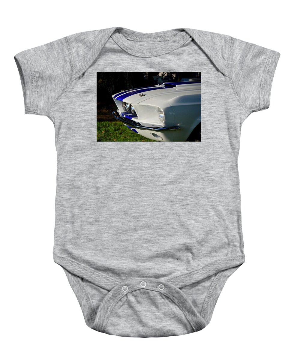  Baby Onesie featuring the photograph Shelby #1 by Dean Ferreira