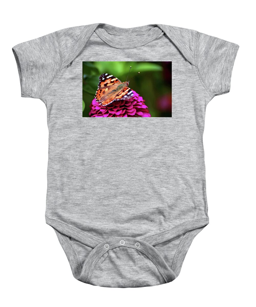 Butterfly Baby Onesie featuring the digital art Butterfly #15 by Super Lovely