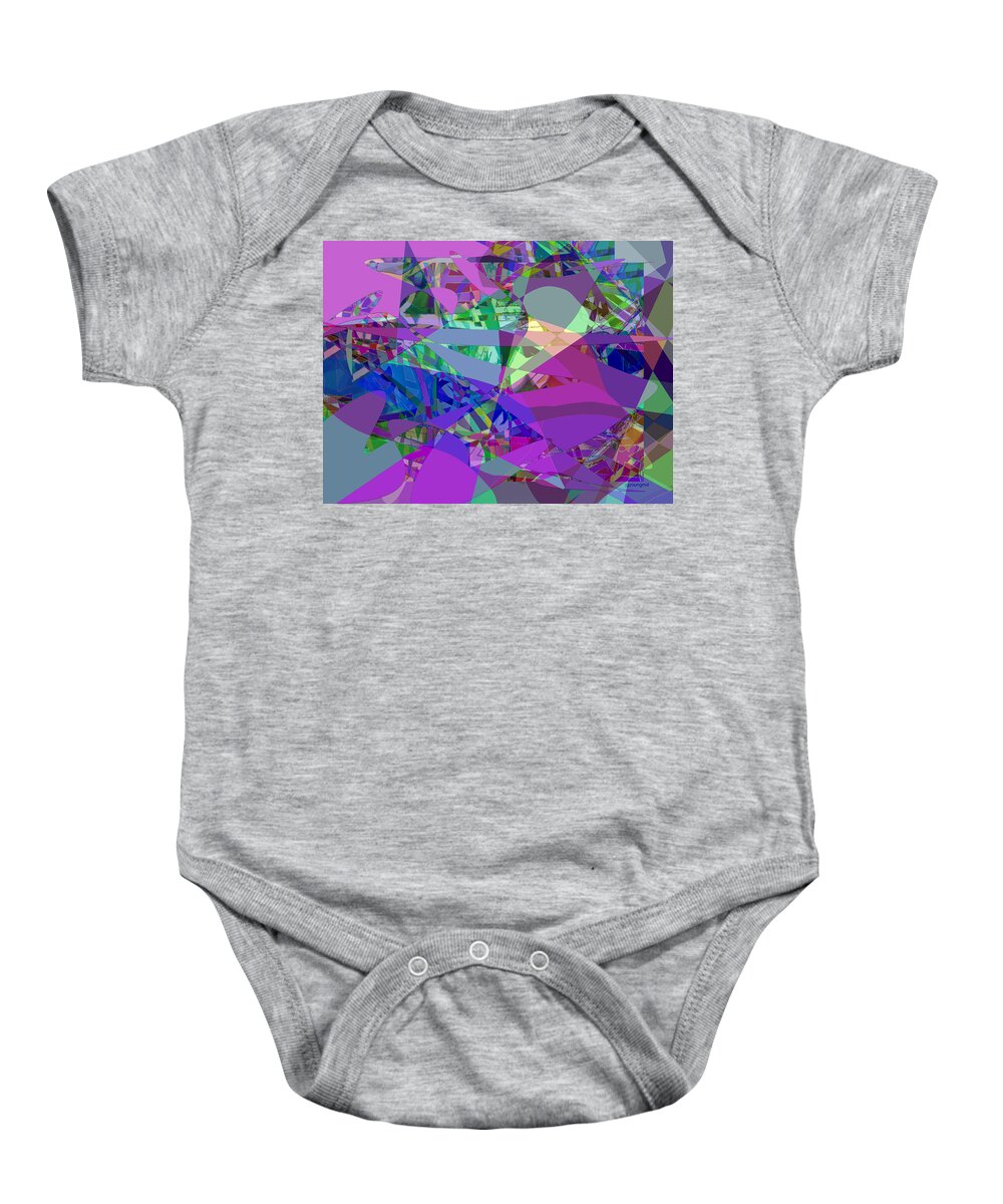 Jgyoungmd Baby Onesie featuring the digital art 170208a by Jgyoungmd Aka John G Young MD