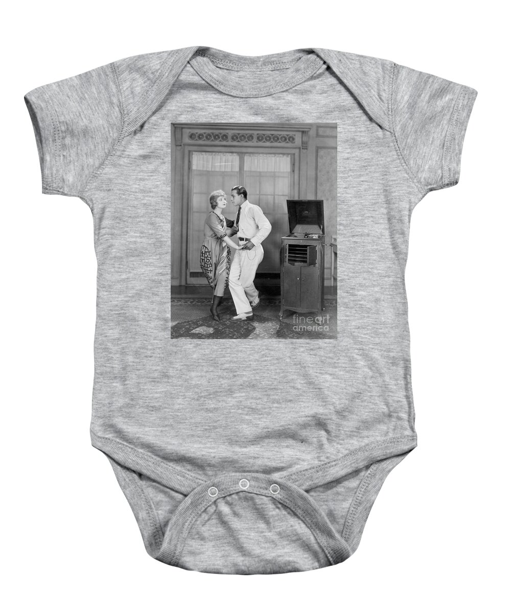 -nec12- Baby Onesie featuring the photograph Rudolph Valentino #18 by Granger