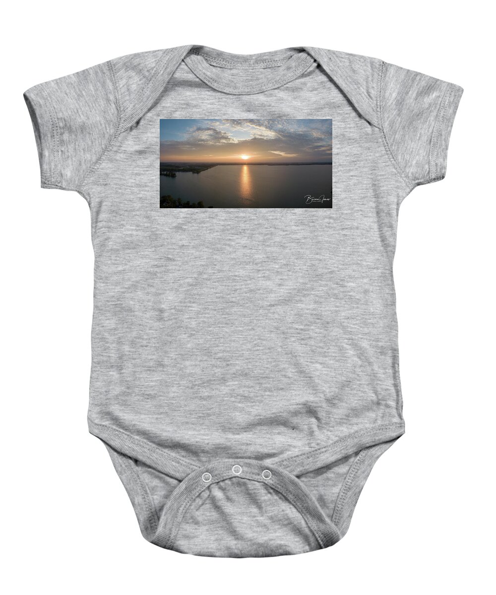  Baby Onesie featuring the photograph Sunset #2 by Brian Jones