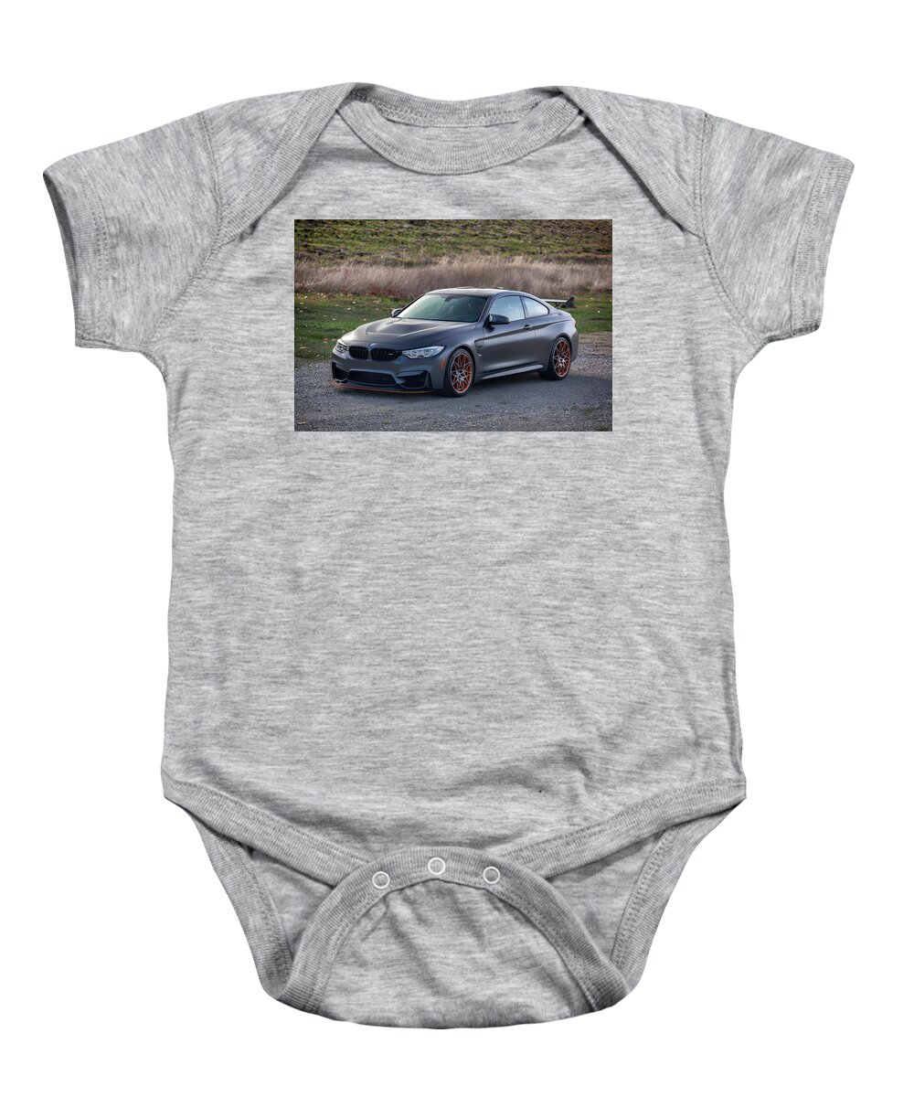 Bmw Baby Onesie featuring the photograph #BMW #M4 #GTS #Print #4 by ItzKirb Photography