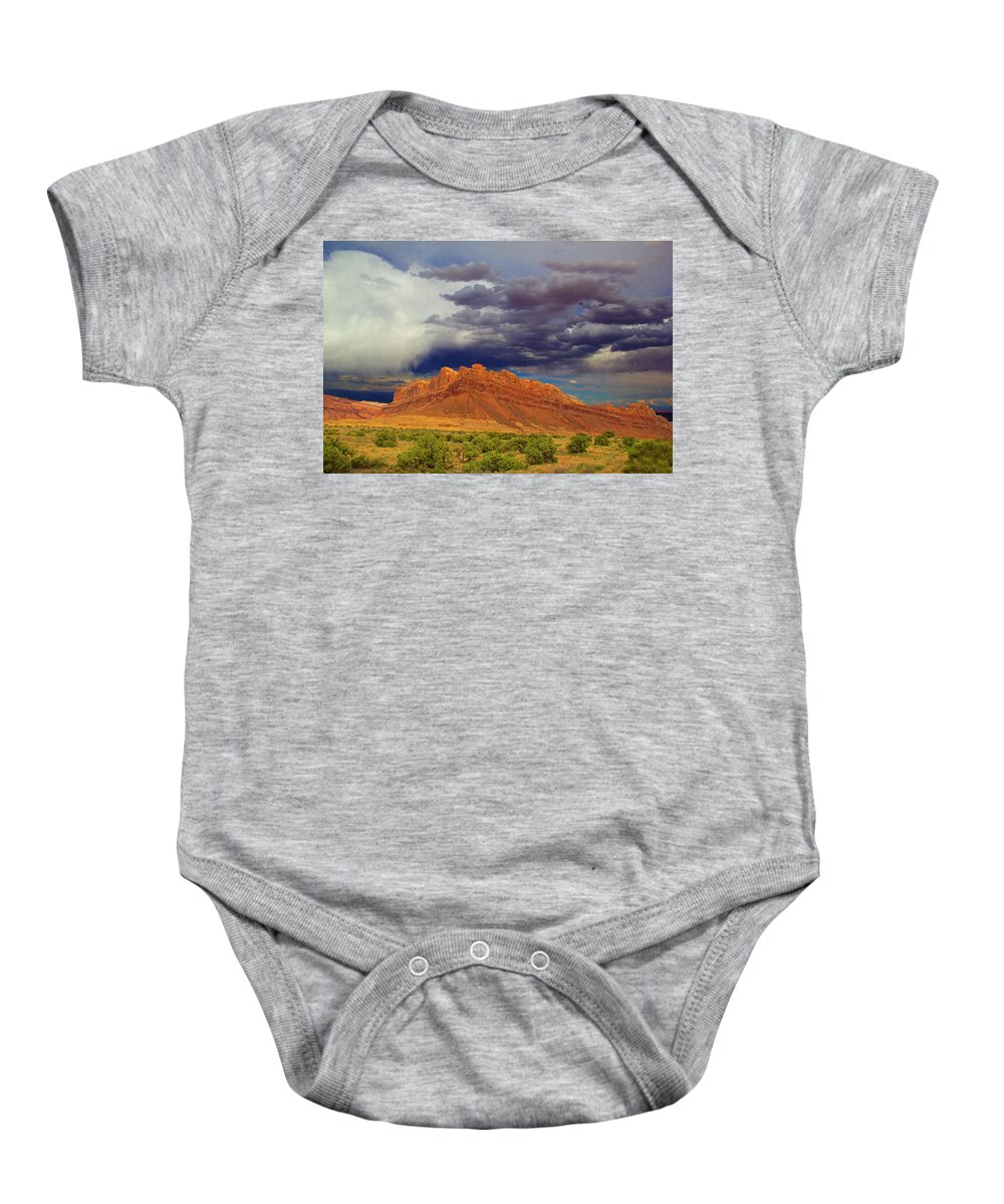Capitol Reef National Park Baby Onesie featuring the photograph Capitol Reef National Park #452 by Mark Smith