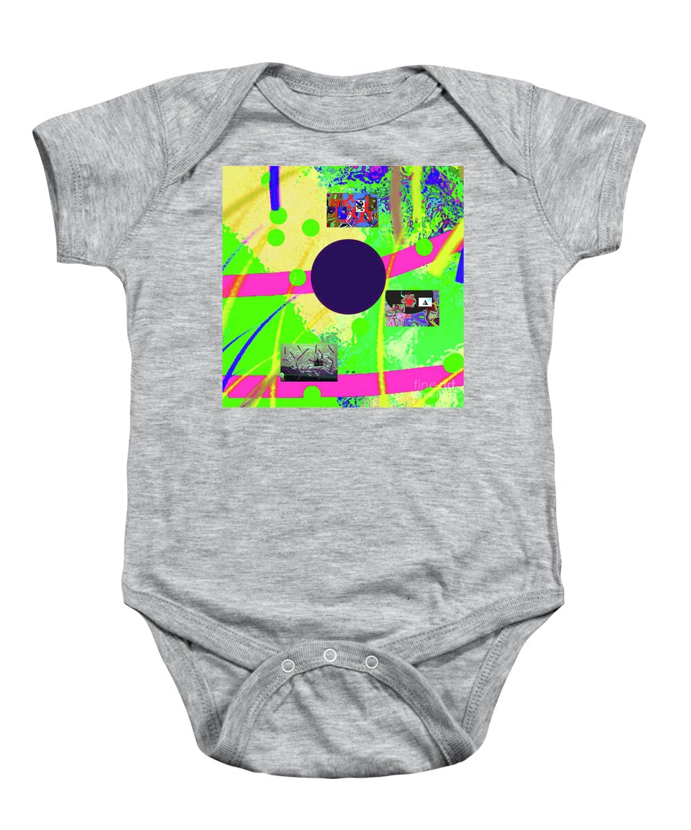 Walter Paul Bebirian Baby Onesie featuring the digital art 7-27-2015babcdefghijklmnopqrtu by Walter Paul Bebirian