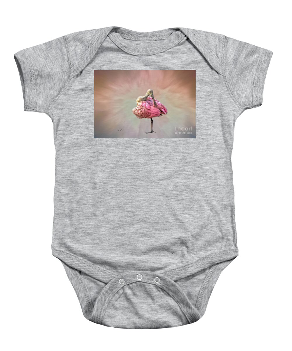 Birds Baby Onesie featuring the photograph A Mother Nature's Masterpiece by DB Hayes
