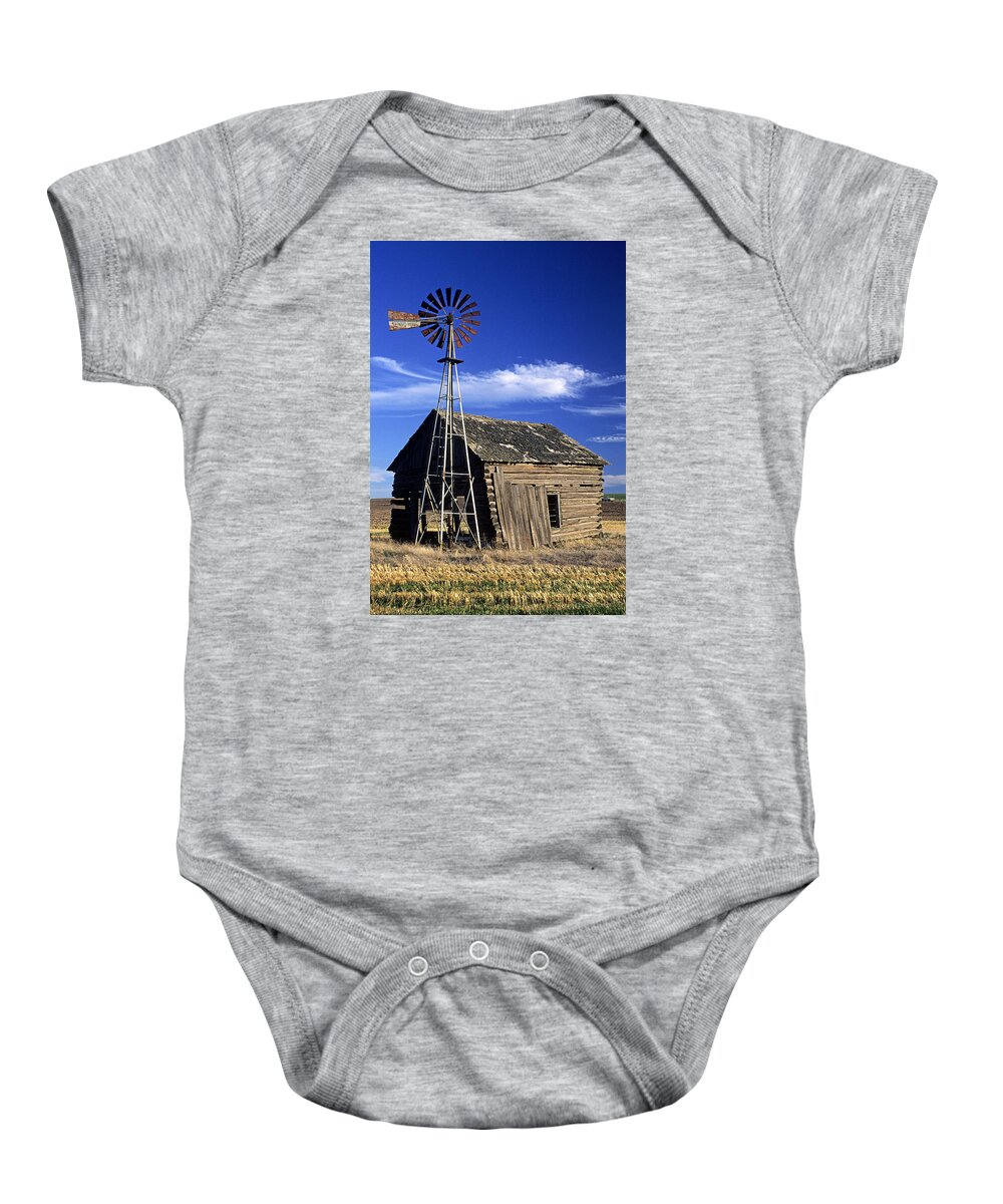 Outdoors Baby Onesie featuring the photograph After Harvest by Doug Davidson