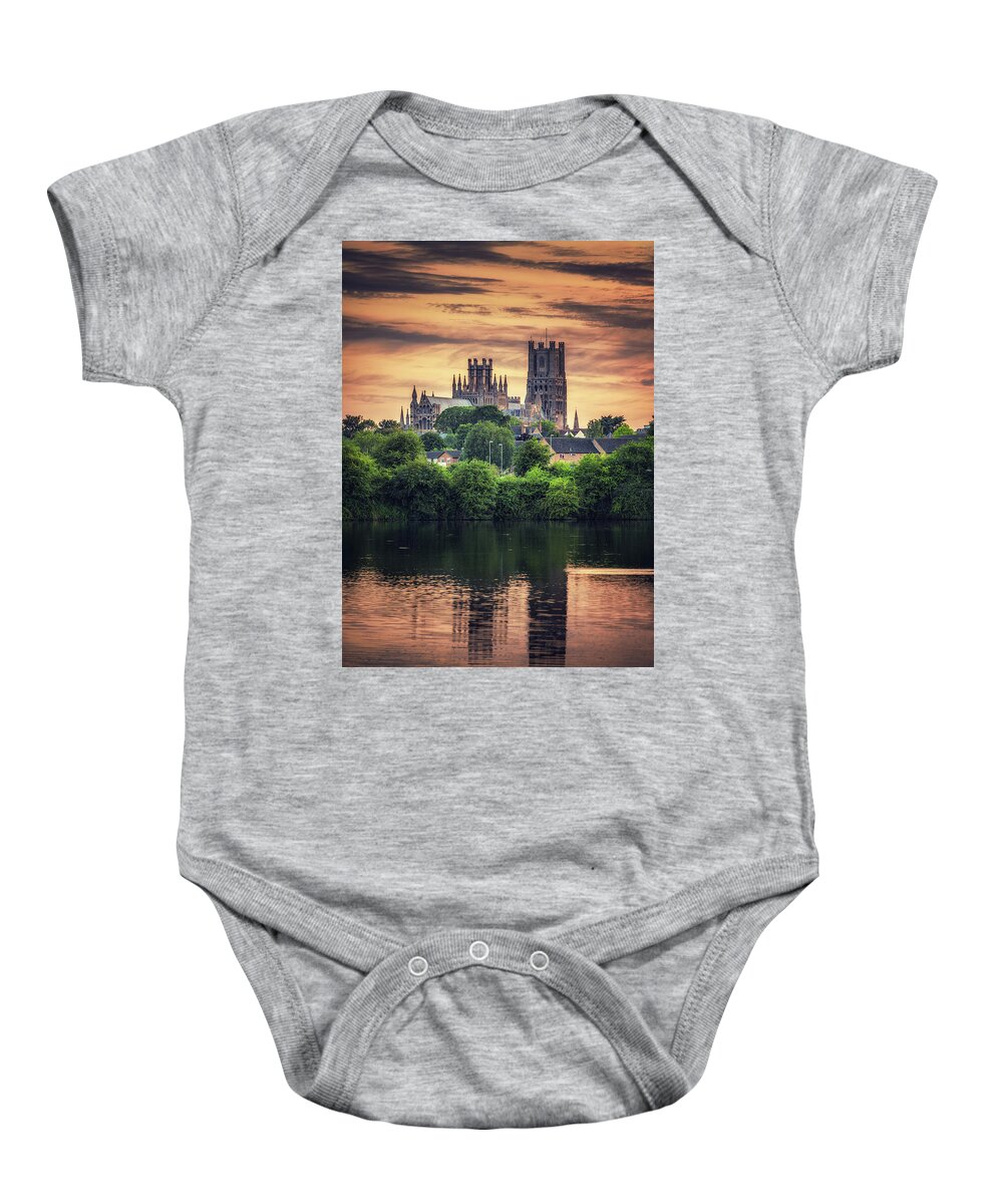 Lake Baby Onesie featuring the photograph After sunset by James Billings