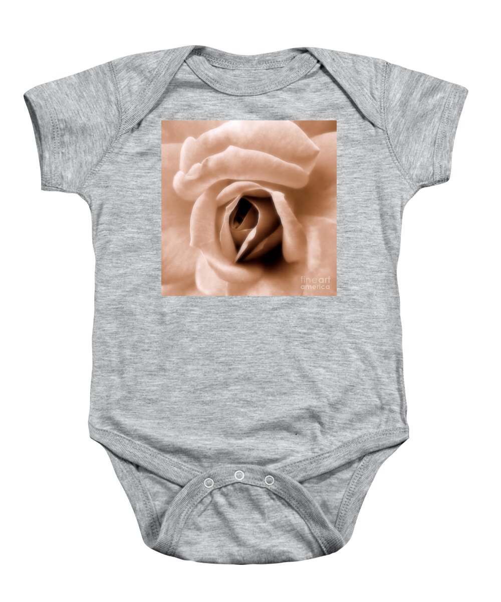 Rose Baby Onesie featuring the photograph American Beauty by A K Dayton