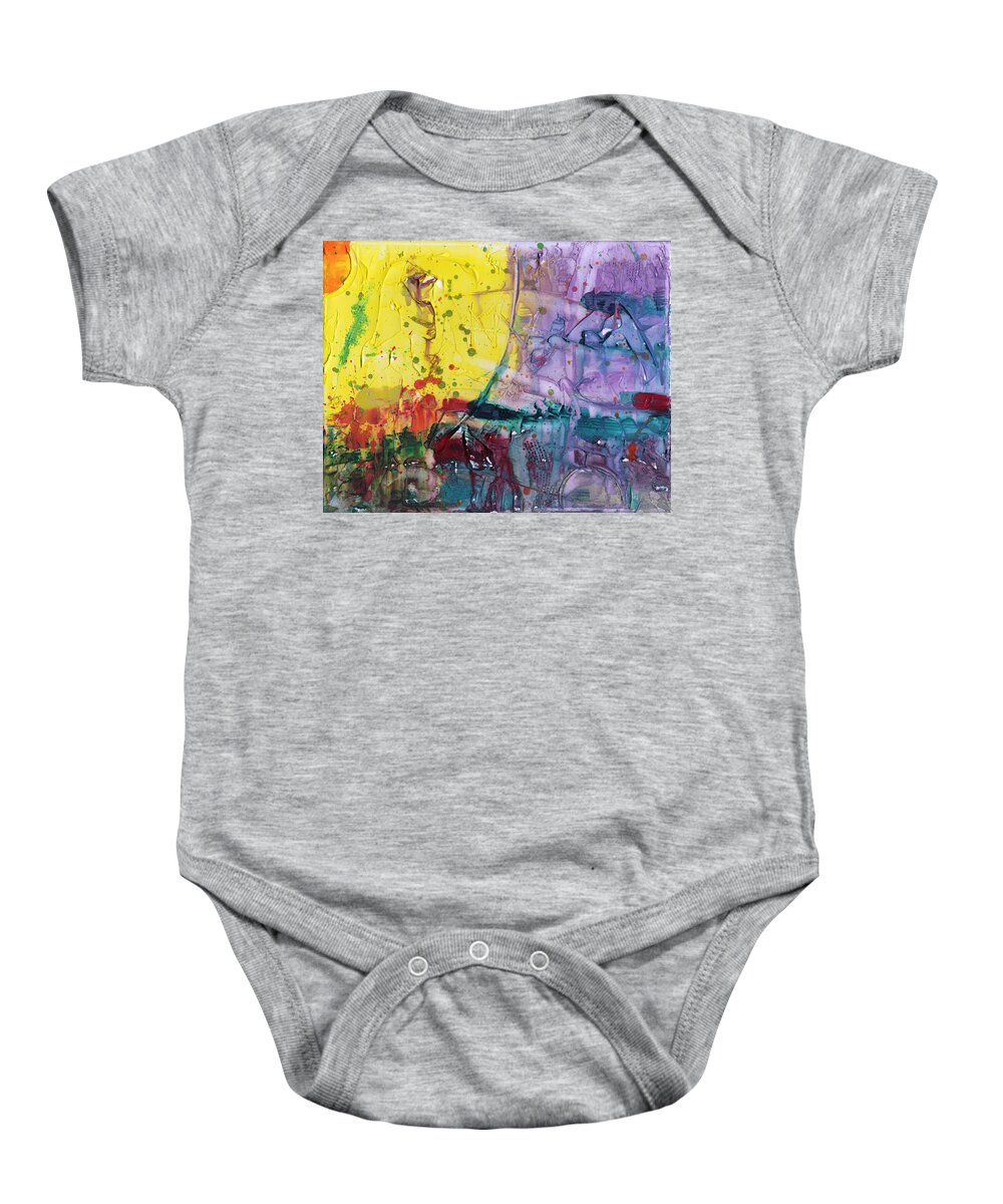 Architect Baby Onesie featuring the painting Architect by Phil Strang