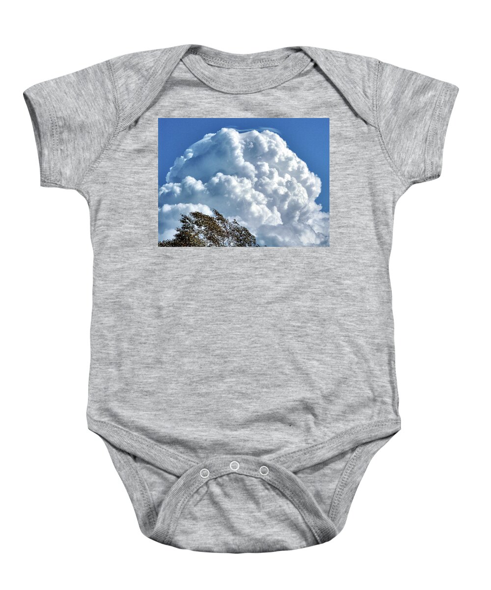 Oregon Baby Onesie featuring the photograph Before The Storm by Lora Fisher