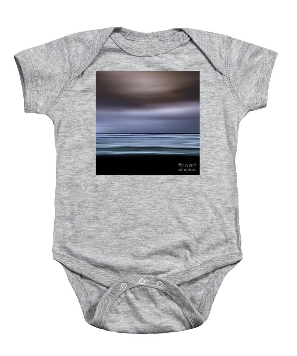 Iceland Baby Onesie featuring the photograph Black Beach Water by Patti Schulze
