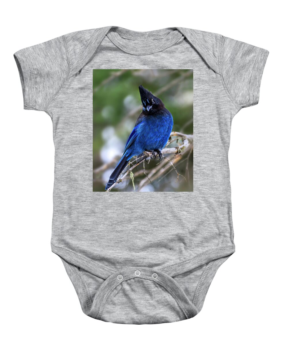 Blue Jade Baby Onesie featuring the photograph Blue Jade by John Poon