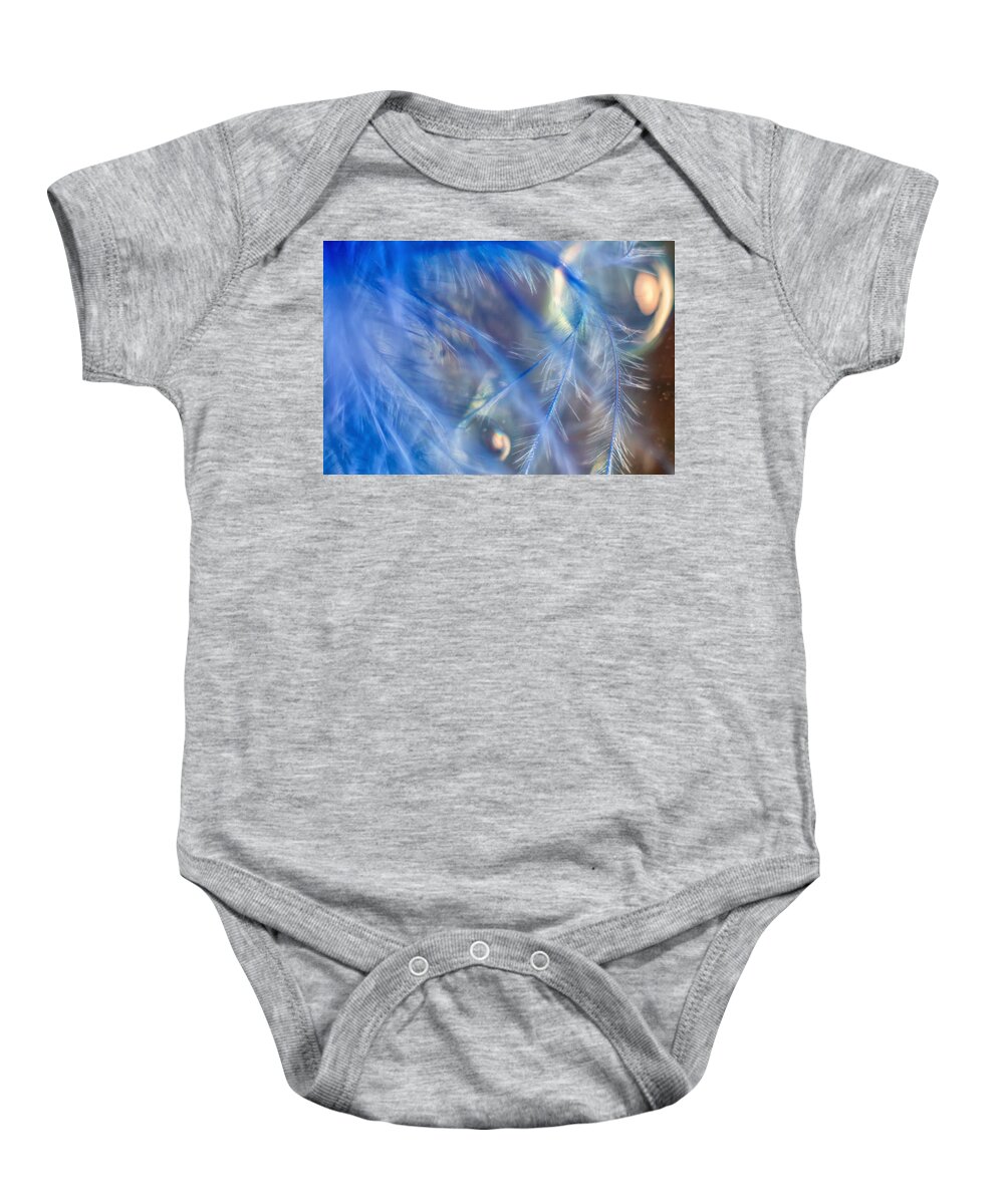 Blue Baby Onesie featuring the photograph Blue by Lauri Novak