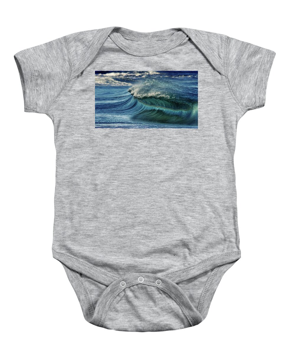 Sea Baby Onesie featuring the photograph Blue Pearl by Stelios Kleanthous
