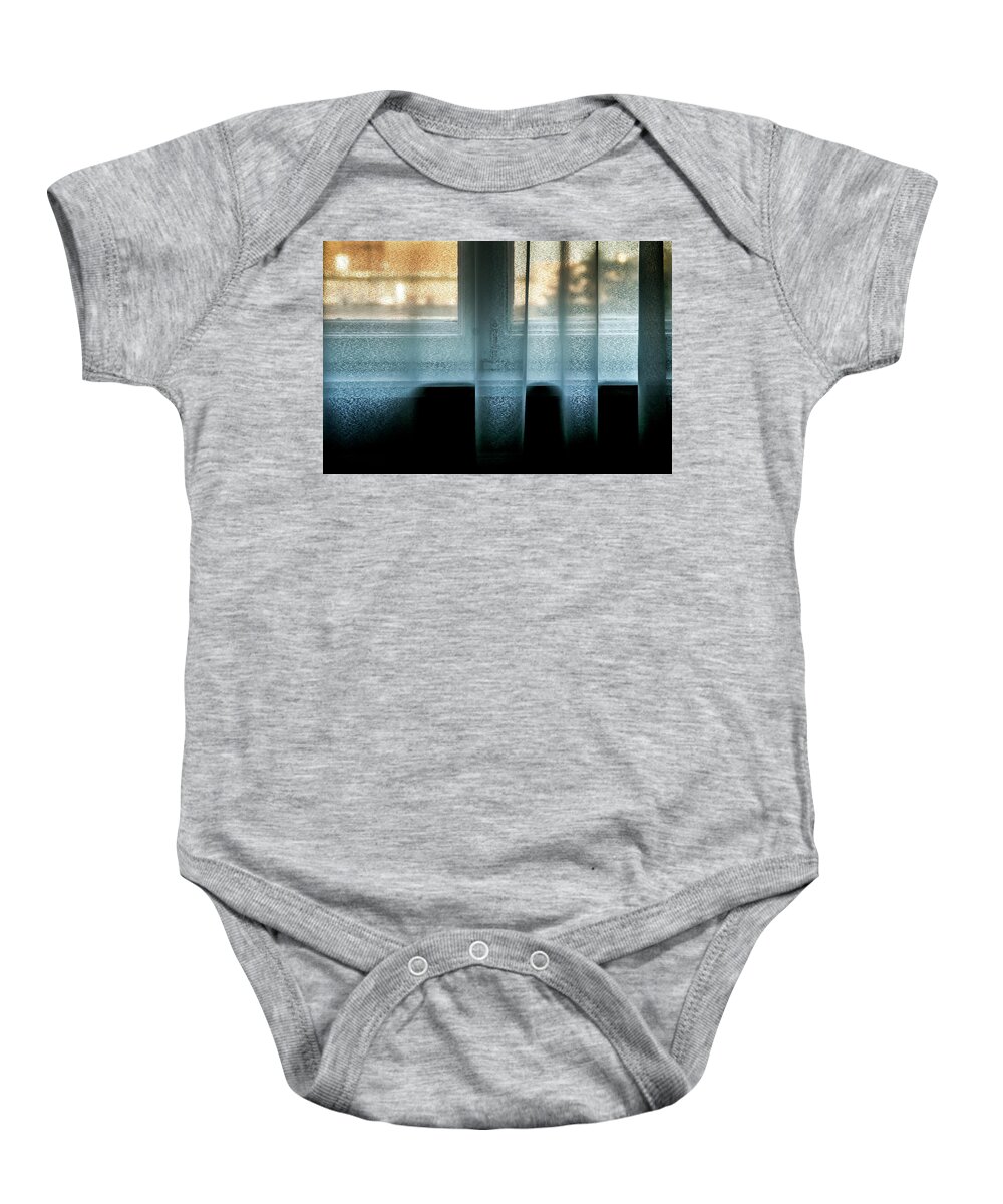 Travel Baby Onesie featuring the photograph Blue Twighlight by KG Thienemann
