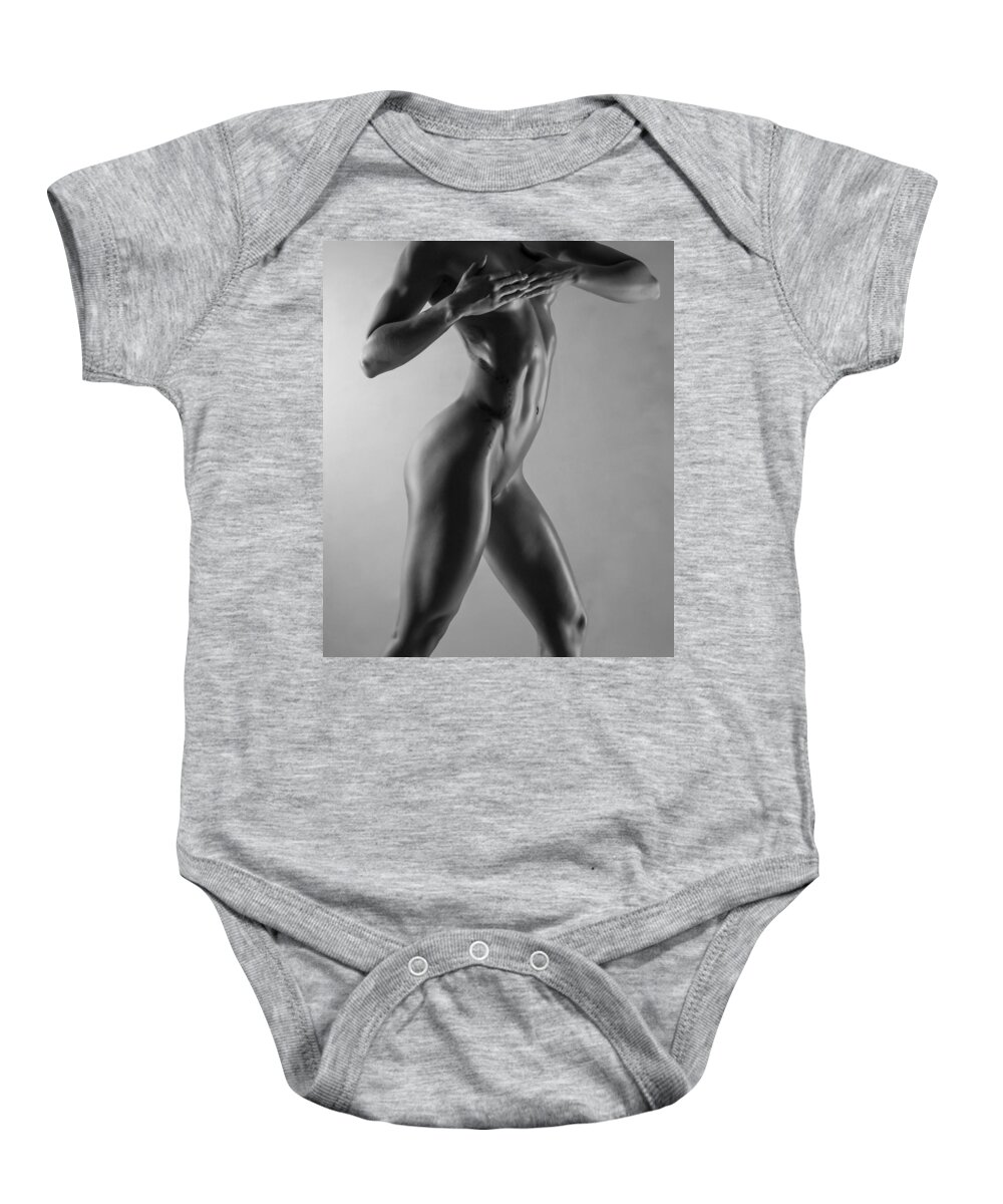 Blue Muse Fine Art Baby Onesie featuring the photograph Body of Art 6 by Blue Muse Fine Art